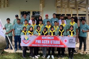 Lepas Keberangkatan Kontingen Ikuti Jumbara PMR di Aceh Tamiang, Ini Kata Ketua PMI Aceh Utara