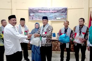 Donasi Peduli Palestina Dari Aceh Tamiang Sudah Terkumpul Rp 465 Juta, Disdikbud Sumbang  Rp 165 Juta