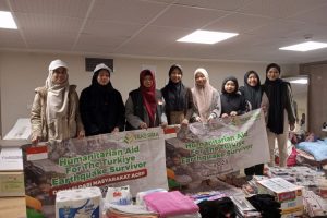 Laznas Yakesma Salurkan Langsung Bantuan untuk Penyintas Gempa Turki Berupa Bantuan Logistik Tahap Awal