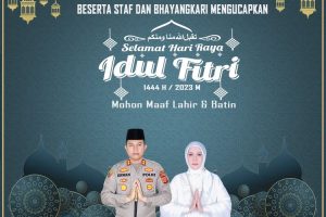 Kapolres Sabang Mengucapkan Selamat Merayakan Idul Fitri 1444 H