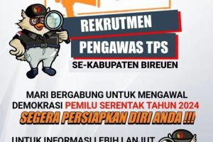 Coming Soon Rekrutmen Pengawas TPS Kabupaten Bireuen