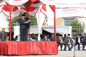 Peringati Harlah Pancasila Pemkab Aceh Utara Gelar Upacara