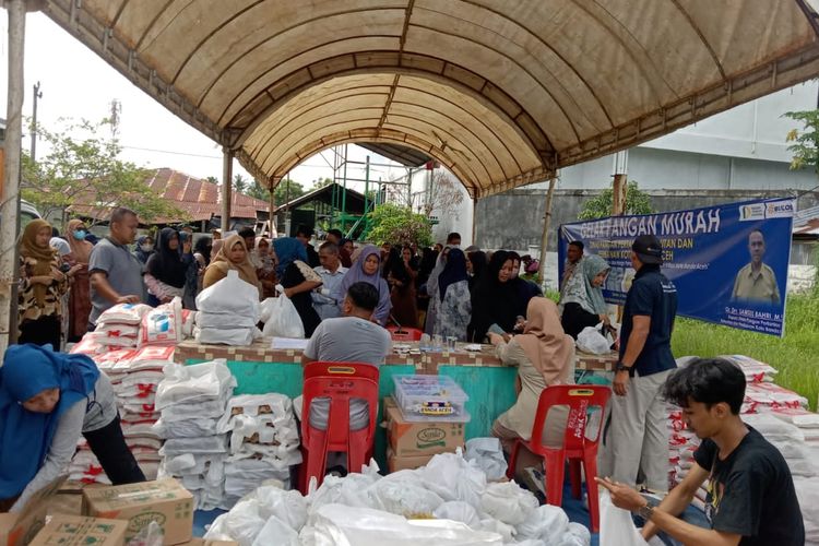 DP2KP Banda Aceh Gelar Pangan Murah Bersama Bulog
