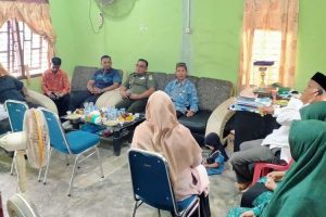 Muspika Meureudu Saweu Gampong Mns Lhok, Keuchik Laporkan Realisasi APBG 2023 Capai 93 Persen