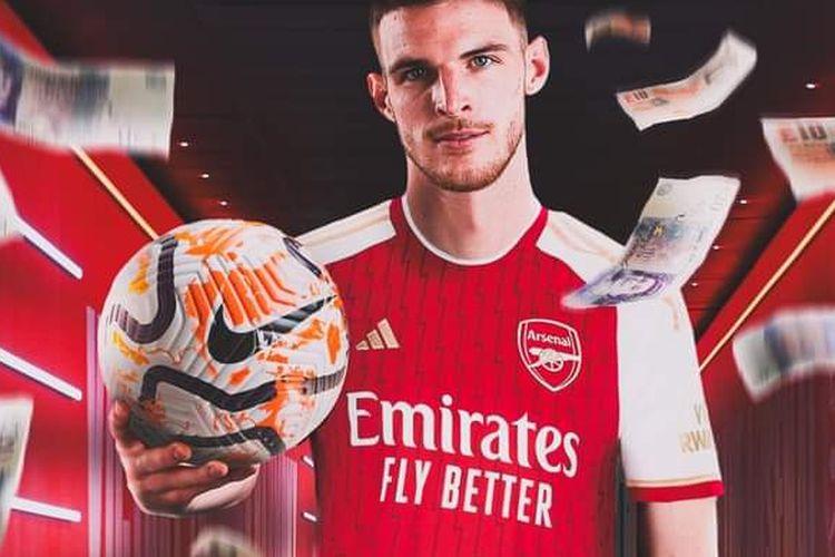 Deal! Declan Rice Bergabung Dengan Arsenal