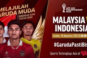 Indonesia Unggul Sementara Lawan Malaysia Malam Ini