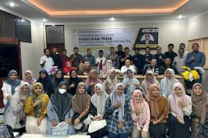 Tingkatkan Kualitas Hasil Penelitian, Prodi Magister Ilmu Ekonomi FEB-USK Gelar Workshop Penulisan Tesis