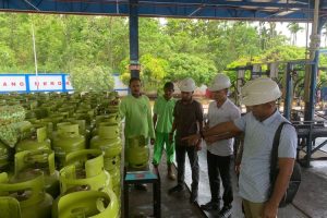 Polres Pidie Jaya Cek Ketersediaan BBM dan LPG Jelang Hari Raya Idul Fitri