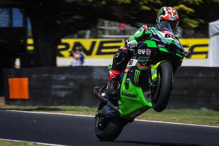 Jonathan Rea Juara Race 1 WSBK Ceko, Alvaro Bautista Terlempar ke P12