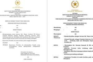 Pj Gubernur Aceh Achmad Marzuki atau Bustami Hamzah, Ini Kata Kemendagri