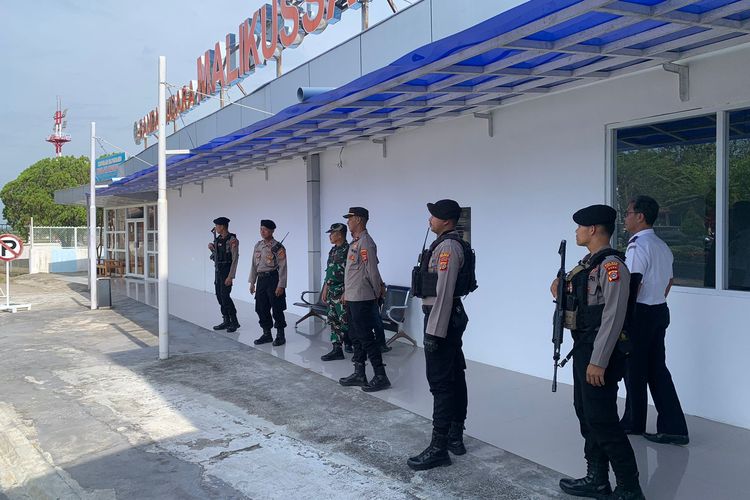 Tim URC Polres Lhokseumawe Amankan Rute Kunjungan Menhub RI