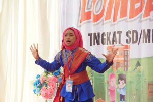 Nafla Syakira Raih Juara Satu Lomba Bercerita Tingkat SD/MIN Se-Kabupaten Aceh Besar
