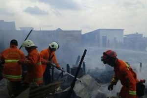 Kebakaran di Permukiman Muara Baru Diduga Karena Korsleting