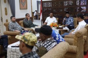 Tinjau Rencana Venue PON 2024,Tim KONI Pusat Silaturahmi dengan Pemkab Aceh Utara