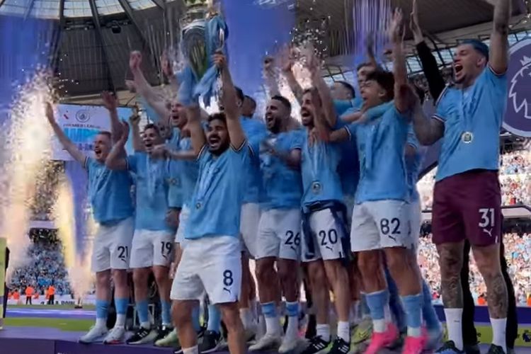 Manchester City Juara Liga Inggris Musim 2022-2023 dan Arsenal Runner up-nya