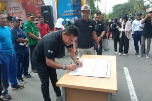 23 Parpol di Lhokseumawe Tandatangani Ikrar Pemilu Damai