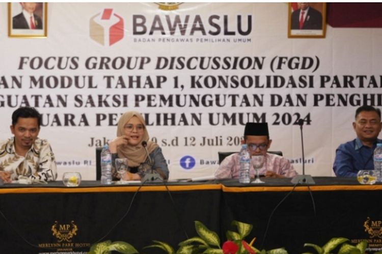 Bawaslu akan Rancang Modul Baru yang Mudah Dipahami Bagi Saksi Parpol