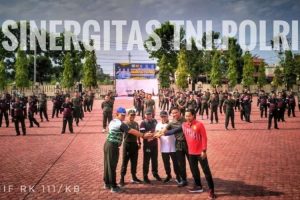 Olahraga Bersama Memperkuat Sinergitas TNI-Polri, Ini Kata Dandim 0117/Aceh Tamiang