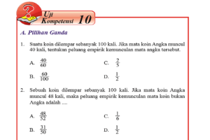 Kunci Jawaban Matematika Kelas 8 Halaman 302-307, Uji Kompetensi 10