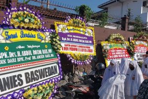 Adik Amien Rais Meninggal Dunia, AHY dan Anies Kirim Karangan Bunga