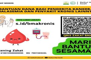 Baitul Mal Aceh Buka Pendaftaran Bantuan Penyakit Kronis, Ini Link Pendaftarannya