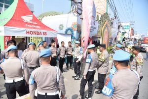 Kapolres Bireuen Sambut Tim Divpropam Polri Tinjau Pos Ketupat