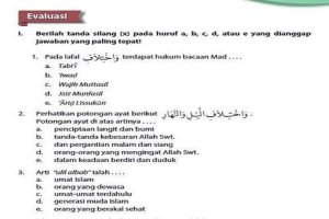 Kunci Jawaban PAI Kelas 12 Halaman 57-58