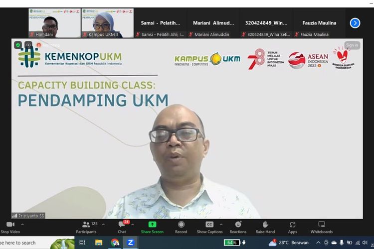 KemenkopUKM Buka Capacity Building Class Pendamping UKM