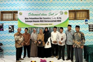 Yusnidar A. Wahab Dilantik sebagai Kepala Madrasah Aliyah Swasta (MAS) Darussyari’ah Masjid Raya Baiturrahman