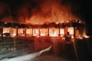 Pesantren Gontor 8 Aceh Terbakar, Bangunan Rayon Aligarh Ludes