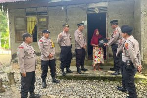 Polres Aceh Selatan Serahkan Bantuan Kemanusiaan Untuk Negeri