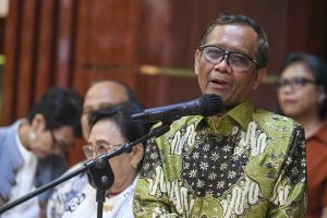 Didepan Ulama Pase Mahfud MD Bicara Soal Pemilu di Lhokseumawe