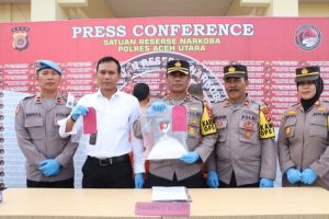 1,36 Kg Tramadol dan 1 Warga Bireuen Ditangkap Polisi