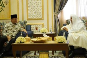 Anies Baswedan Bertemu Sekjen Liga Muslim Dunia di Jeddah