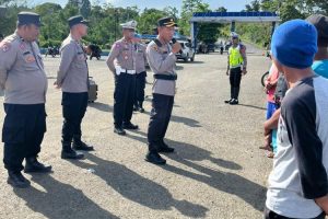 Polres Simeulue Sosialisasi Tertib Lantas Kepada Tukang Becak