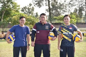 Kapolres Bireuen Buka Tournament Volly Ball Antar Satker