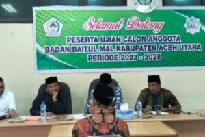 Ini 15 Peserta Calon Anggota Badan Baitul Mal Kabupaten Aceh Utara Lulus Psikotes, Baca Quran, dan Wawancara