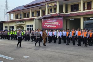 Polres Langsa Apel Gelar Pasukan Operasi Ketupat Seulawah 2023