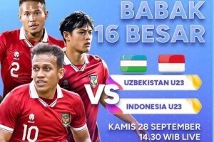 Sedang Berlangsung, Link Live Streaming  Timnas Indonesia vs Uzbekistan