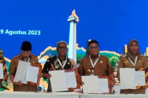 Hadiri Penandatanganan Pakta Integritas Bantuan Penyusunan RDTR dari Kementerian ATR, Ini Penyampaian Mahyuzar