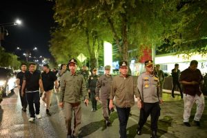 Malam Pergantian Tahun Baru di Kota Banda Kondusif