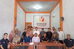 Panwaslih Aceh Utara Adakan Rapat Mitigasi Pencegahan Pelanggaran Dengan Panwascam