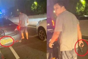 Polisi Ciduk Pelaku Pengancaman Sopir Taksi Online yang Bawa Pistol dan Plat Palsu Polri