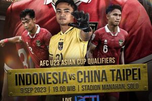 Link Live Streaming Indonesia Vs Cina Taipei