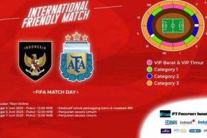 Tiket Timnas Indonesia vs Argentina Terjual Habis Kurang Dari 12 Menit