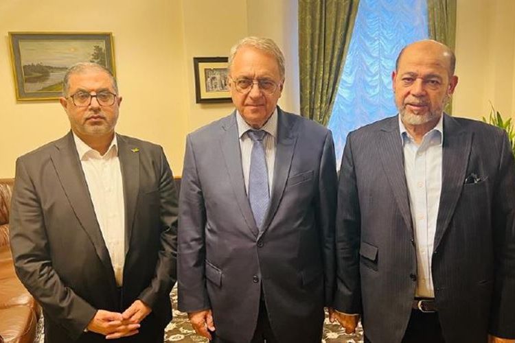 Delegasi Hamas Bahas Agresi Zionis Israel Terhadap Gaza