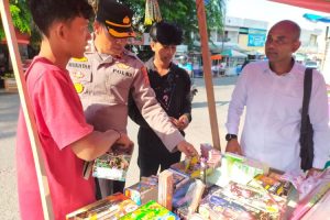 Tim Gabungan Polres Pidie Jaya Lakukan Razia Petasan dan Makanan Kadaluarsa