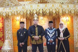 Sambut Kajari Baru, Pemkab Aceh Utara Lakukan Peusijuk