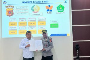 Polres Simeulue Terima Penghargaan Atas Capaian IKPA