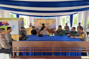 Cegah Gangguan Arus Balik Mudik Kapolres dan PJU Polres Langsa Cek Pos PAM